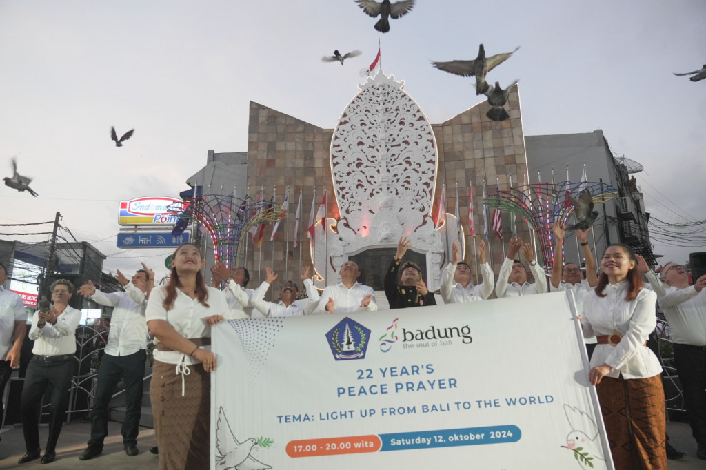 Peringati 22 Tahun Tragedi Bom Bali, Dispar Kabupaten Badung Gelar Doa Perdamaian